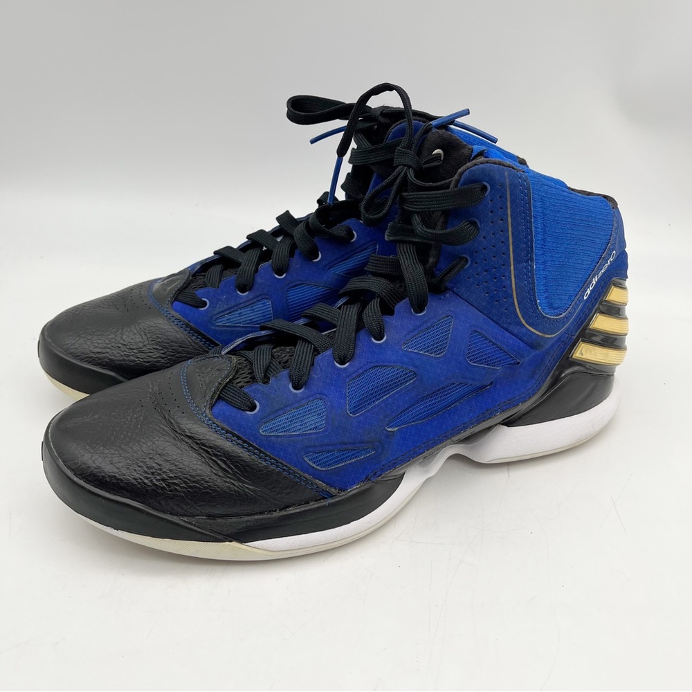 Adidas Derrick Rose- adizero Blue basketball shoes. Size 12 - Picture 3 of 11